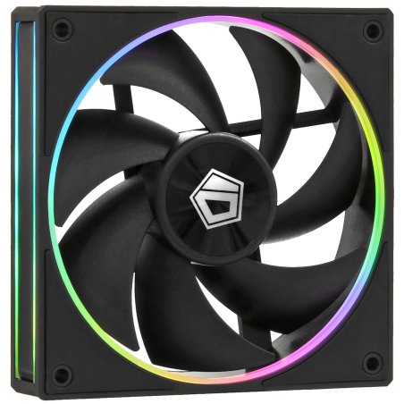 Вентилятор для корпуса ID-Cooling AF-127-ARGb-K черный, 120 мм, 2000 об/мин, 29.9 дБ, 4 pin