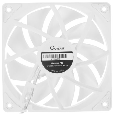 Вентилятор для корпуса Ocypus Gamma F12 ARGb WH (Gamma-F12-WH1AM00X-GL)