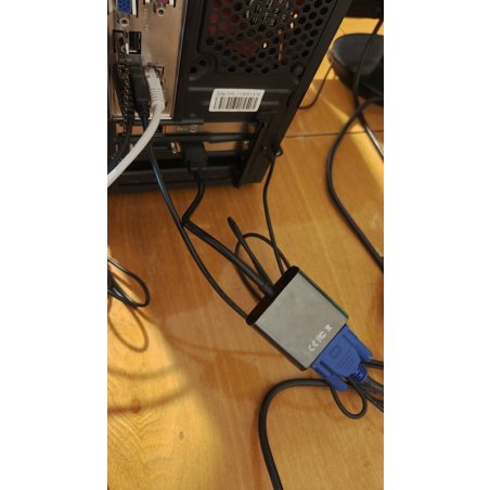 Переходник HDMI-VGA Cablexpert A-HDMI-VGA-04, 19M/15F, провод 15см