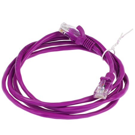 Патч-корд UTP Cablexpert PP12-1.5M/V кат.5e, 1.5 м, литой, многожильный, фиолетовый