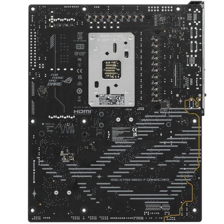 Материнская плата ASUS ROG STRIX B850-F GAMING WIFI7 NEO, AM5, AMD B850, 4xDDR5, 4xSATA, 4xM.2, 1xPCIe 5.0 x16, 1xPCIe 4.0 x16, 1xPCIe 4.0 x4, DisplayPort, HDMI, 1x2.5Gb LAN, USB Type-C, 3x3.5 мм, 7.1, ATX