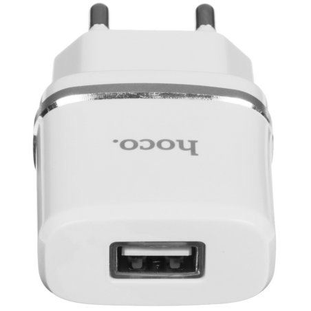 Сетевое зарядное устройство HOCO (6957531047742) C11 1USB 1A MICRO USB 1м белый
