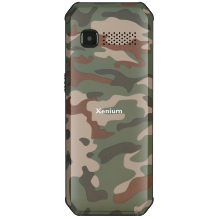 Мобильный телефон Xenium X300 зеленый камуфляж