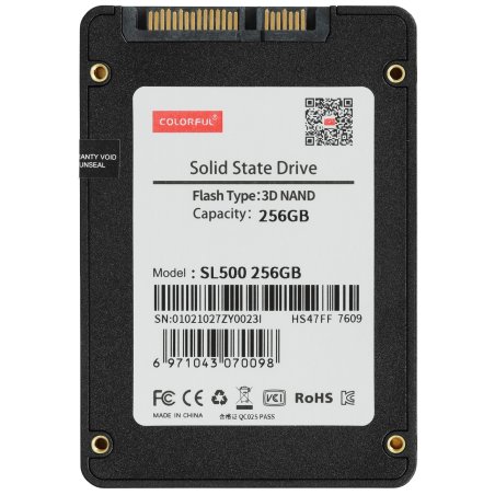 Накопитель SSD Colorful SL500, 256Gb, 2.5" (070098)