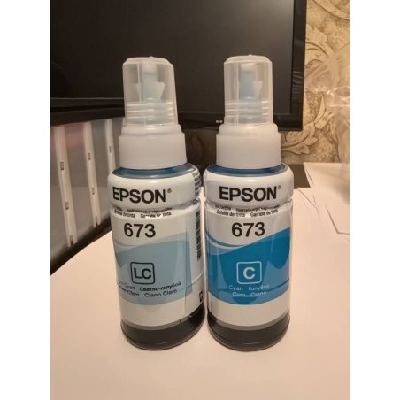 Чернила Epson C13T67314A Epson для L800 черный 70 мл