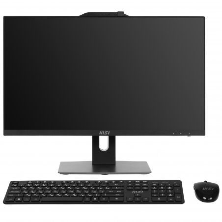 Моноблок MSI Pro AP242P 14M-808XRU 23.8" Full HD i7 14700 (2.1) 32Gb SSD 512Gb UHDG 770 noOS GbitEth WiFi BT 120W клавиатура мышь Cam черный 1920x1080 (9S6-AE0621-840)