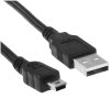 Кабель PERFEO USB2.0 A вилка - Mini USB 5P вилка, длина 1 м (U4301)