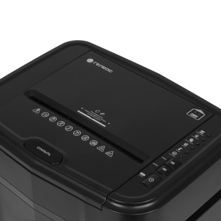 Шредер Heleos АП20-4 черный с автоподачей (секр.P-4) перекрестный 131лист. 20лтр. скрепки скобы пл.карты