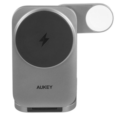 Беспроводное зарядное устройство Aukey LC-MC312 3in1 Travel Qi2