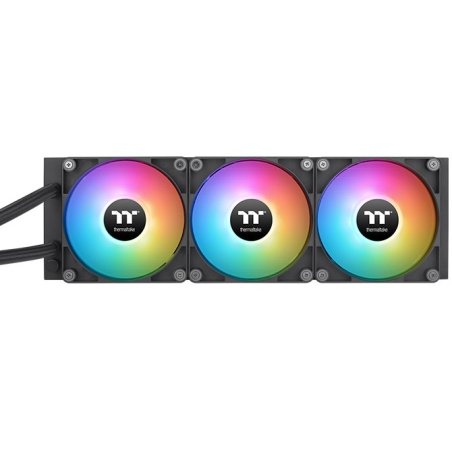 Система водяного охлаждения Thermaltake TH360 V2 Ultra ARGb Soc-AM5/AM4/1200/1700/1851 черный 4-pin 25.8dB Al+Cu LCD Ret (CL-W384-PL12SW-A)