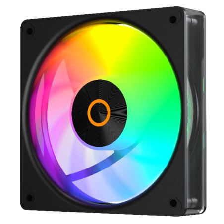 Вентилятор для корпуса Ocypus Gaммa F12 Elite WH ARGb 3 IN 1, 120x120x25мм, 4-PIN PWM, 600-1800 RPM, 26 DBA MAX, HYDRO BEARING