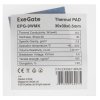 Термопрокладка ExeGate EPG-9WMK (30x30x1.0 мм, 8,5 Вт/ (м•К), теплопроводящая клейкая двухсторонняя)