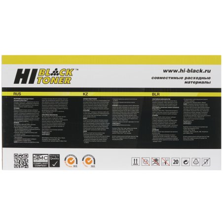Картридж лазерный Hi-Black CLT-Y409S желтый, с чипом