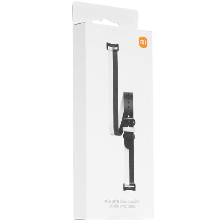 Ремешок для смарт-часов Xiaomi Smart Band 8 Double Wrap Strap - черный and White