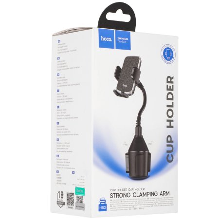 Держатель HOCO (6942007639972) H63 черный