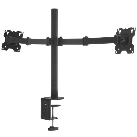 Кронштейн ONKRON D221E для двух мониторов 13"-32" настольный, черный