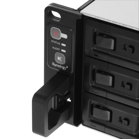 Сетевое хранилище Synology (Rack2U) 6C2,2Ghz/8Gb(64)/RAID0,1,10,5,6/up to12HP HDDs SATA(3,5'or2,5')up to 36 with 2xRX1217(RP)/2xUSB/4xGE/2xPCIe/iSCSI/2xIPcam(up to 75)/2xRPS/no rail/5YW repl RS3617RPxs