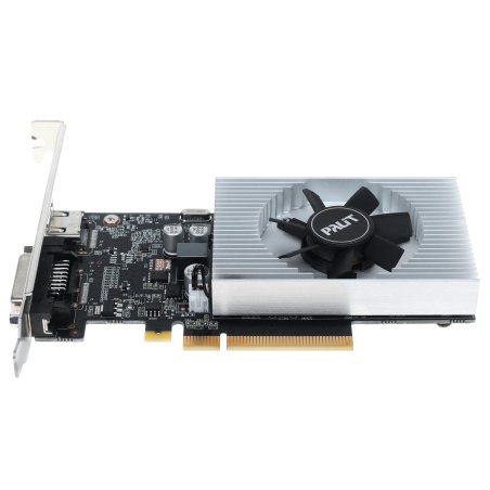 Видеокарта Palit PA-GT1030 2GD4 nVidia GeForce GT 1030 2048Mb PCI-E 64bit DDR4 1151/2100 DVIx1/HDMIx1/HDCP Ret low profile