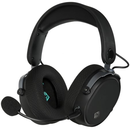 Наушники с микрофоном GMNG GG-HS405W черный мониторные BT/Radio/3.5мм оголовье