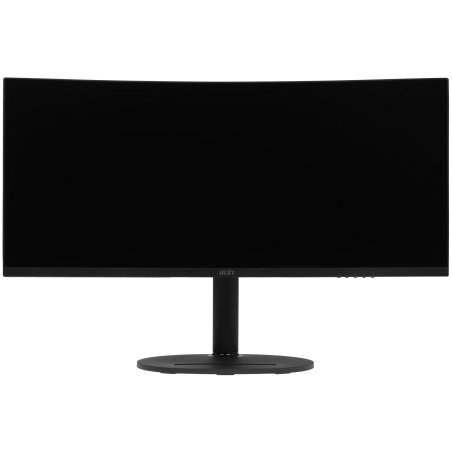 Монитор 34" MSI Modern MD342CQP VA 3440x1440, 120 Гц, 4 мс, 21:9, 300 кд/м², 2xHDMI 2.0b, DP 1.4a, USB-C, USB Hub (2x USB 3.0), 3.5 Jack, динамики (2x3 Вт), Adaptive-Sync, изогнутый экран (1500R), черный
