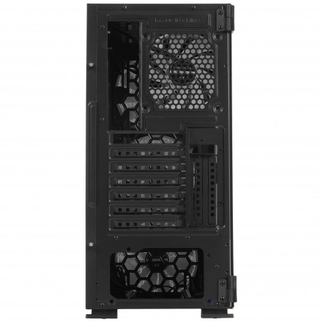 Компьютерный корпус SOEYI "AX1-B10 SOEYI ATX case with черный coating front panel with flat small mesh, without"