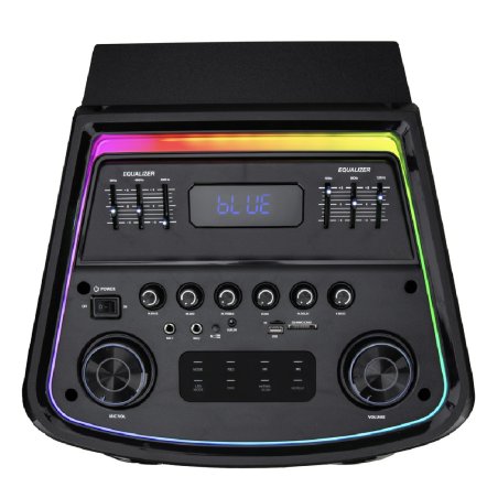 Колонка Eltronic 15" (30-57 CRAZY BOX 5000) динамик 4шт/15" комплект 2 колонки с TWS