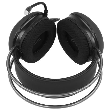 Гарнитура игровая Defender Ignis черный, RGb, провод 2 м