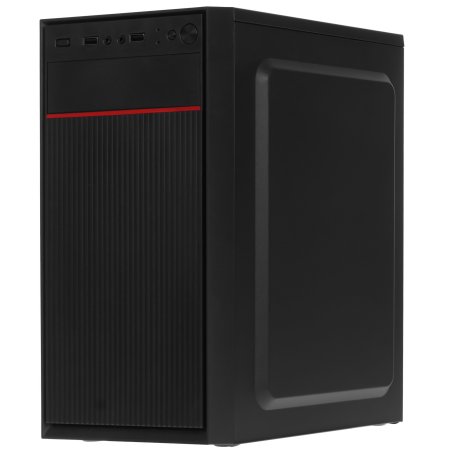 Компьютерный корпус Minitower ExeGate BAA-113-AAA450 (mATX, БП AAA450 с вент. 8см, 2*USB, аудио, черный)