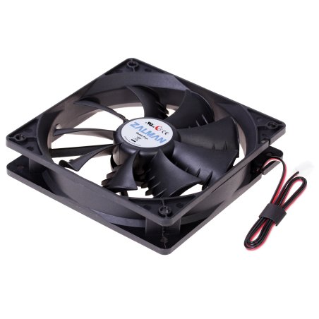 Вентилятор для корпуса Zalman ZM-F3 PLUS (SF) черный, 120 мм, 1200 об/мин, 23 дБ, 3 pin