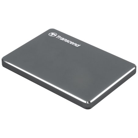 Внешний HDD 2.5" Transcend StoreJet 25A3, 1TB, USB 3.2 Gen 1 Type-A, 5400 rpm, черный