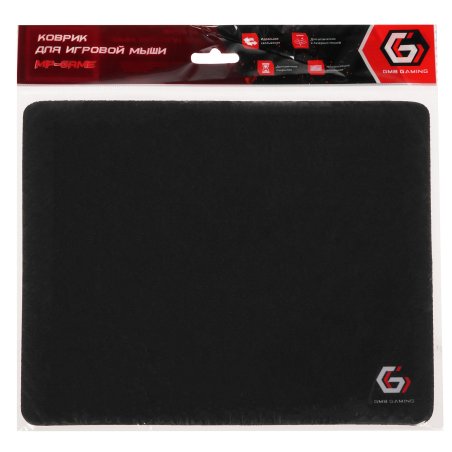 Коврик для мыши Gembird MP-GAME14, черный, размеры 250x200x3мм