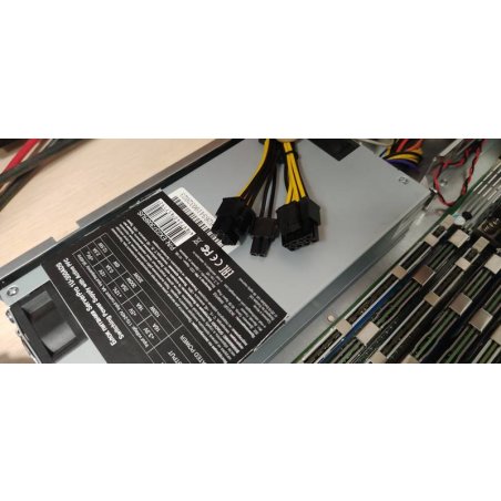 Блок питания серверный 350W ExeGate (ServerPRO-1U-350ADS) APFC, унив. для 1U, 24pin,2x(4+4)pin,3xSATA,3xIDE