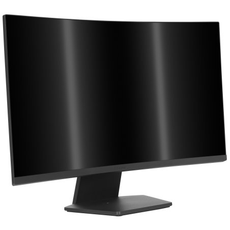 Монитор 27" LG 27GS60QC-B VA 2560x1440, 180 Гц, 1 мс, 16:9, 300 кд/м², HDMI 2.0, DP 1.4, 3.5 Jack, HDR10, FreeSync, изогнутый экран (1000R), черный