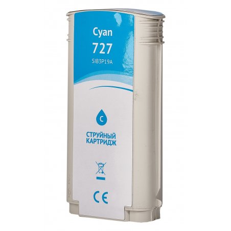 Картридж струйный HP 727 B3P19A голубой для HP DJ T920/T1500 (130мл)