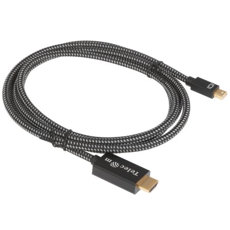 Переключатель-разветвитель Telecom miniDP-M --> HDMI-M 1.8m, 8K@60Hz, медь,Telecom TA582-1.8M