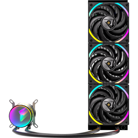 Система водяного охлаждения Formula Oasis L360 ARGb черный 120мм алюминий+медь 2000rpm 27db 4-pin 360W