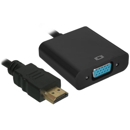 Переходник Gembird-Cablexpert Переходник HDMI-VGA, 19M/15F (A-HDMI-VGA-03)