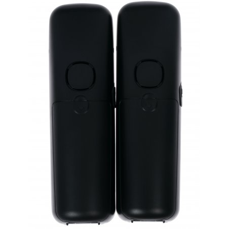 Телефон беспроводной (DECT) Panasonic KX-TGJ322RUB черный (труб. в компл.:2шт) автооветчик АОН