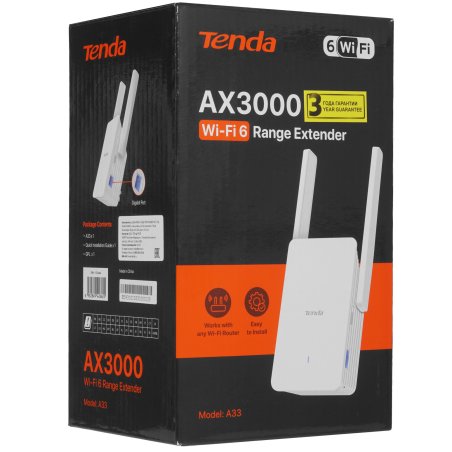 Адаптер Wi-Fi 2402MBPS A33 TENDA