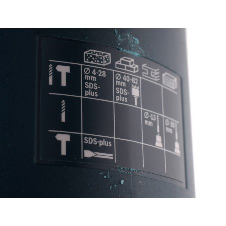 Перфоратор Bosch GBH 3-28 DFR 061124A000 Перфоратор SDS-plus 800 Вт, 3.5Дж, 3.6кг, 3реж, кейс +патрон sds-plus
