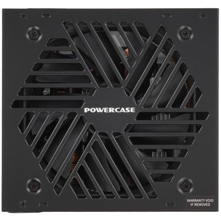 Блок питания Powercase PW500 (80 Plus, ATX 2.31, 500W, APFC, DC-DC, 120мм Fan) / PS-500W-DC