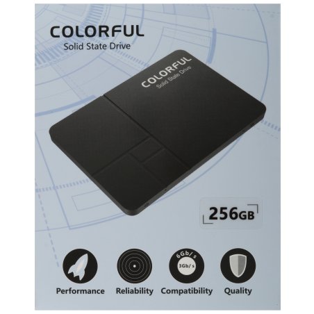 Накопитель SSD Colorful SL500, 256Gb, 2.5" (070098)
