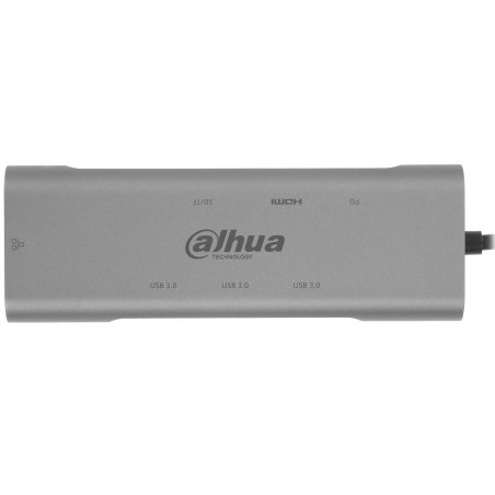 Док станция Dahua 8 in 1 USB 3.1 Type-C to USB 3.0 + HDMI + RJ45 + SD/TF + PD Docking Station