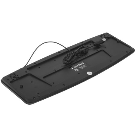 Клавиатура проводная Gembird KB-8351U-BL, USB, черный