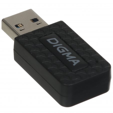 Сетевой адаптер WiFi Digma DWA-AC1300C AC1300 USB 3.0 (ант.внутр.) 1ант. (упак.:1шт)