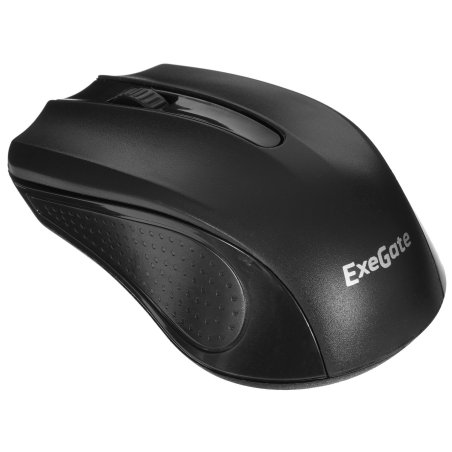 Мышь беспроводная ExeGate Professional Standard SR-9023 черный, 1200 dpi, радиоканал, USB, кнопки - 3