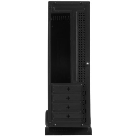 Компьютерный корпус ExeGate EX268702RUS MiniITX ExeGate MI-209 Black, miniITX/mATX, (без БП), 2*USB, Audio