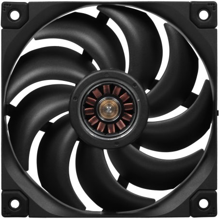Вентилятор для корпуса DEEPCOOL RF120W DP-FLED-RF120-WH черный 120мм 1300rpm 22db 4-pin