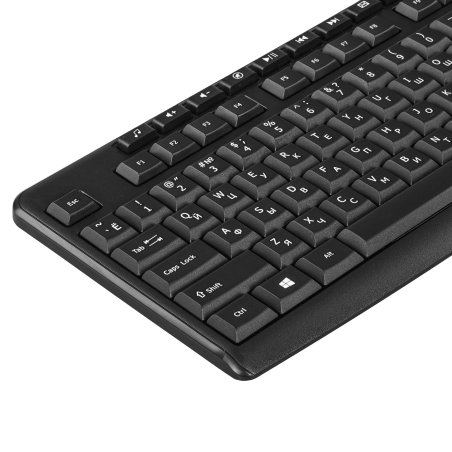 Клавиатура беспроводная Oklick K225W (1875232) USB, Радиоканал, черный