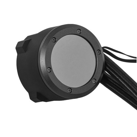 Система водяного охлаждения Thermaltake TH420 V2 ARGb Soc-AM5/AM4/1151/1200/1700 черный 4-pin 34.7dB Al+Cu Ret (CL-W376-PL14SW-A)